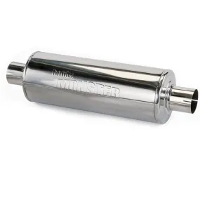 Banks Power 52437 Muffler; 3.5 X 3.5 S/S-1998-04 Ford 5.4/6.8L Trk