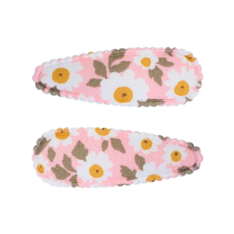 Children's Printed BB Clip Girl's Drop Clip Side Fringe Clip Hairpin Broken Hair Hairpin Headdress Side Clip 3582