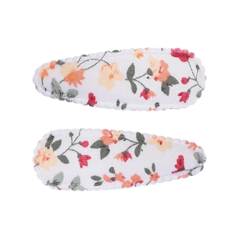 Children's Printed BB Clip Girl's Drop Clip Side Fringe Clip Hairpin Broken Hair Hairpin Headdress Side Clip 3582