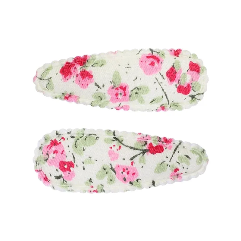 Children's Printed BB Clip Girl's Drop Clip Side Fringe Clip Hairpin Broken Hair Hairpin Headdress Side Clip 3582