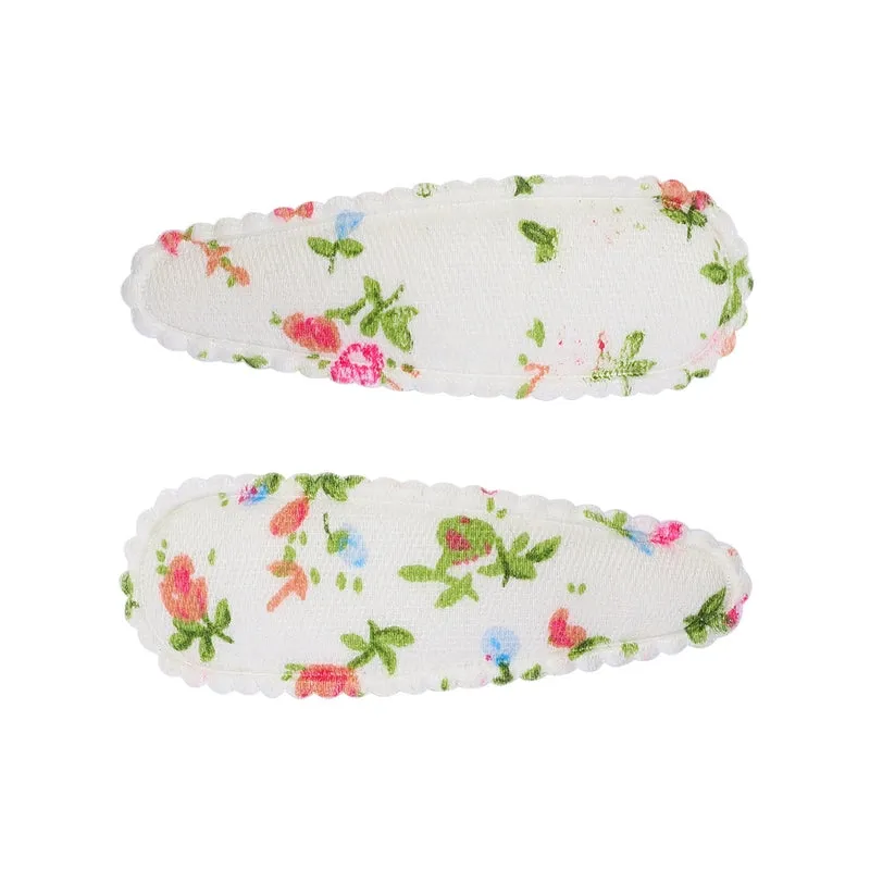 Children's Printed BB Clip Girl's Drop Clip Side Fringe Clip Hairpin Broken Hair Hairpin Headdress Side Clip 3582