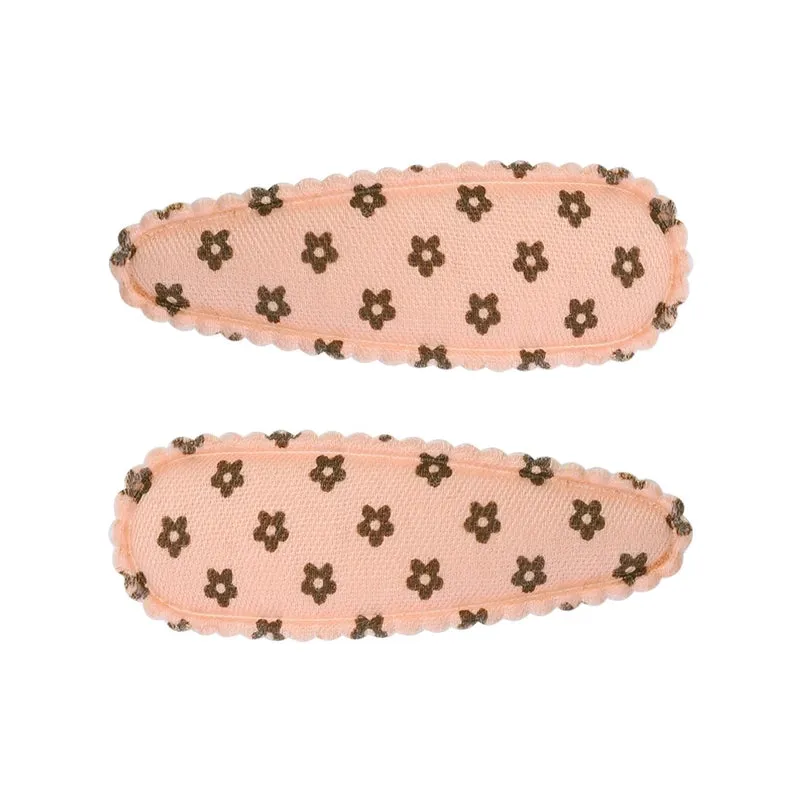 Children's Printed BB Clip Girl's Drop Clip Side Fringe Clip Hairpin Broken Hair Hairpin Headdress Side Clip 3582