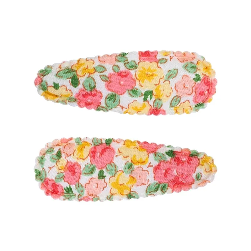 Children's Printed BB Clip Girl's Drop Clip Side Fringe Clip Hairpin Broken Hair Hairpin Headdress Side Clip 3582