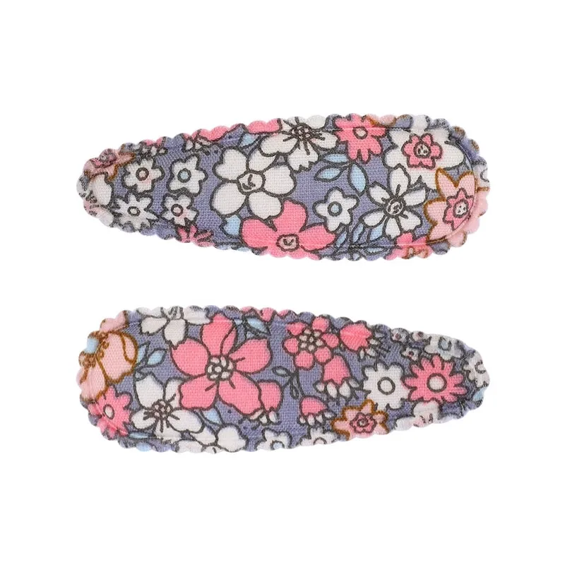 Children's Printed BB Clip Girl's Drop Clip Side Fringe Clip Hairpin Broken Hair Hairpin Headdress Side Clip 3582
