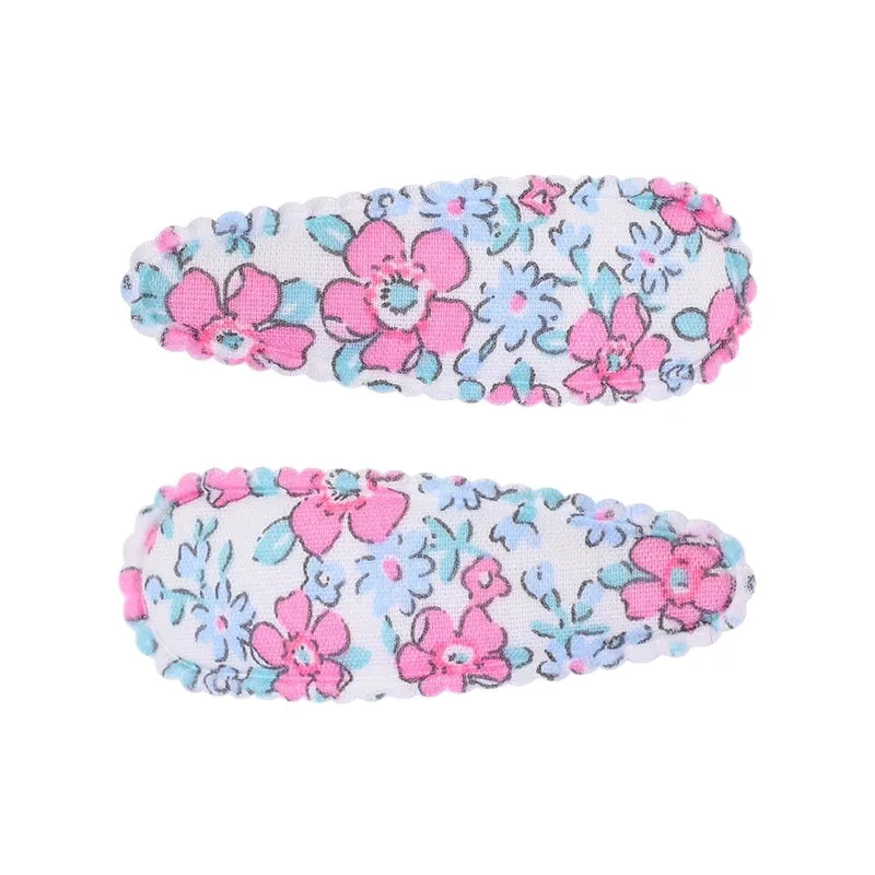 Children's Printed BB Clip Girl's Drop Clip Side Fringe Clip Hairpin Broken Hair Hairpin Headdress Side Clip 3582