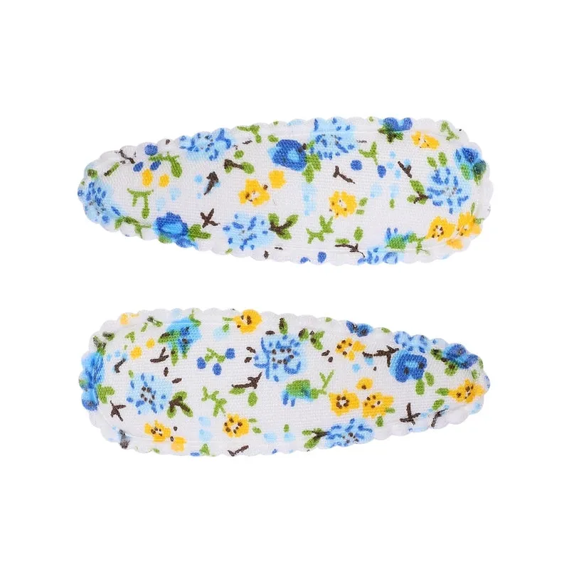 Children's Printed BB Clip Girl's Drop Clip Side Fringe Clip Hairpin Broken Hair Hairpin Headdress Side Clip 3582