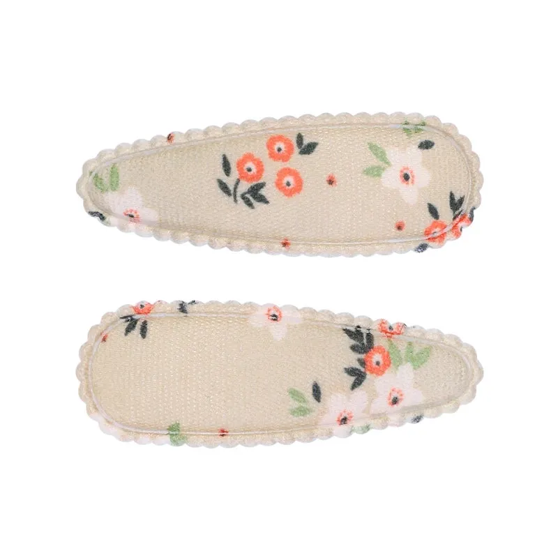 Children's Printed BB Clip Girl's Drop Clip Side Fringe Clip Hairpin Broken Hair Hairpin Headdress Side Clip 3582