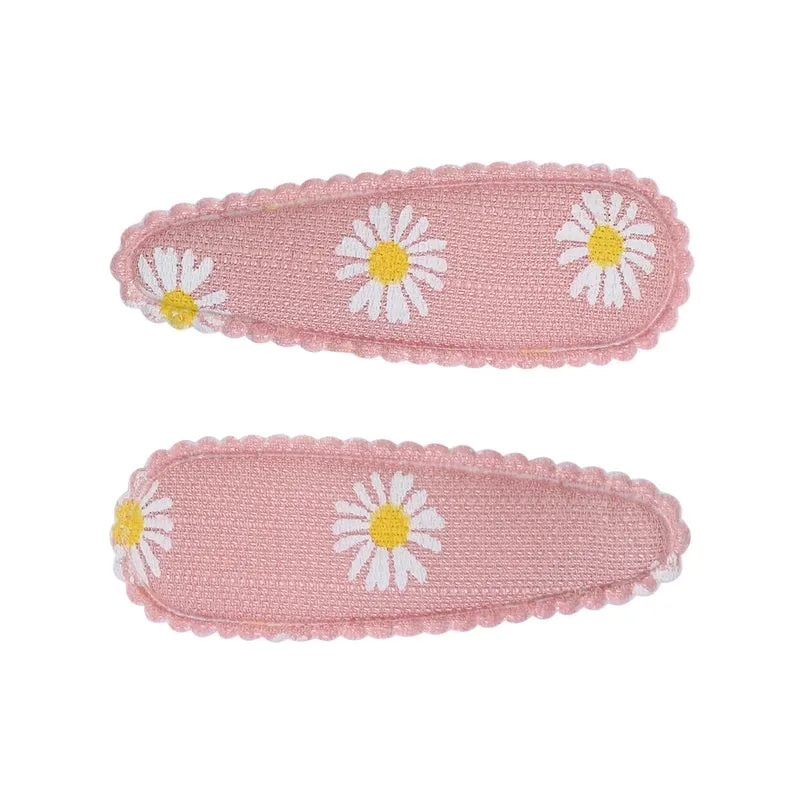Children's Printed BB Clip Girl's Drop Clip Side Fringe Clip Hairpin Broken Hair Hairpin Headdress Side Clip 3582