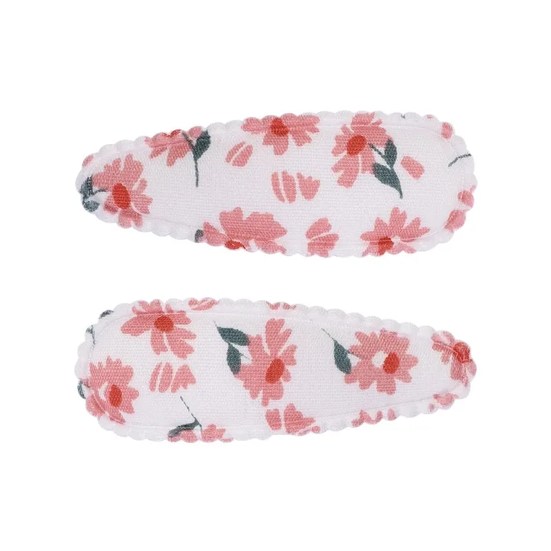 Children's Printed BB Clip Girl's Drop Clip Side Fringe Clip Hairpin Broken Hair Hairpin Headdress Side Clip 3582