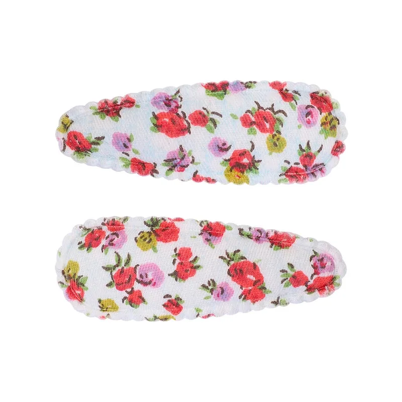 Children's Printed BB Clip Girl's Drop Clip Side Fringe Clip Hairpin Broken Hair Hairpin Headdress Side Clip 3582