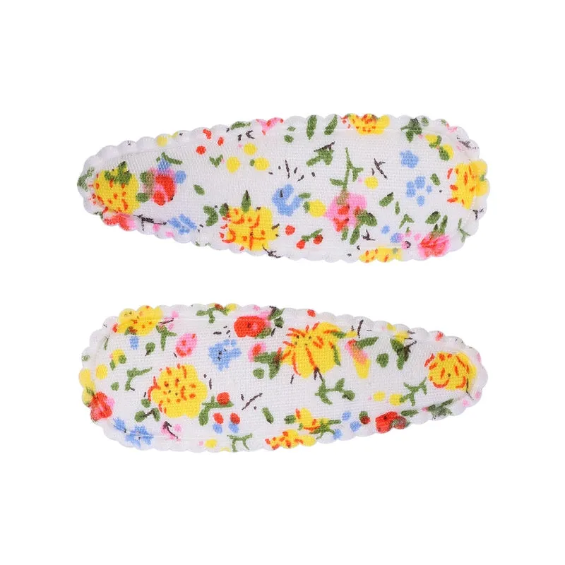 Children's Printed BB Clip Girl's Drop Clip Side Fringe Clip Hairpin Broken Hair Hairpin Headdress Side Clip 3582