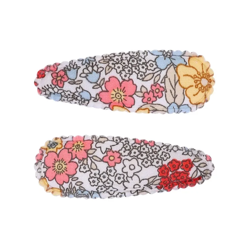 Children's Printed BB Clip Girl's Drop Clip Side Fringe Clip Hairpin Broken Hair Hairpin Headdress Side Clip 3582