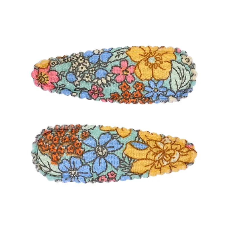 Children's Printed BB Clip Girl's Drop Clip Side Fringe Clip Hairpin Broken Hair Hairpin Headdress Side Clip 3582