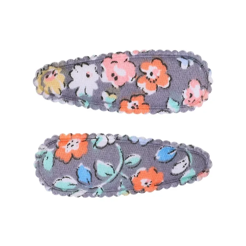Children's Printed BB Clip Girl's Drop Clip Side Fringe Clip Hairpin Broken Hair Hairpin Headdress Side Clip 3582