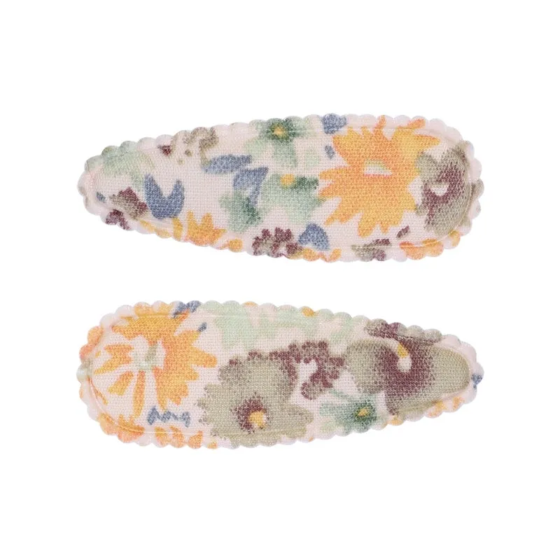 Children's Printed BB Clip Girl's Drop Clip Side Fringe Clip Hairpin Broken Hair Hairpin Headdress Side Clip 3582