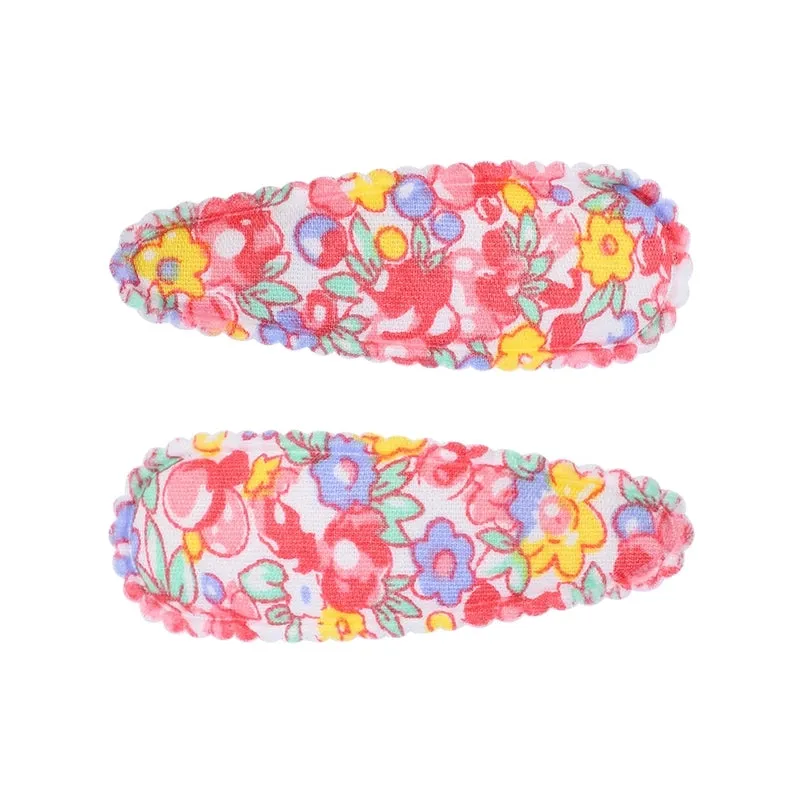Children's Printed BB Clip Girl's Drop Clip Side Fringe Clip Hairpin Broken Hair Hairpin Headdress Side Clip 3582