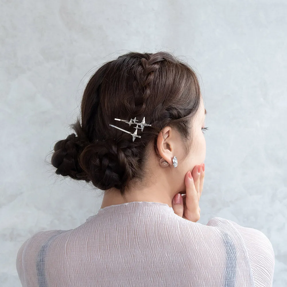 Cross Star Hairpin Set