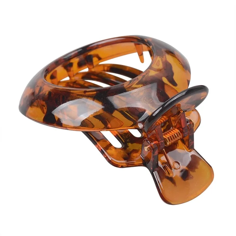 Fashion Round Hollow Hair Insert Hairpin