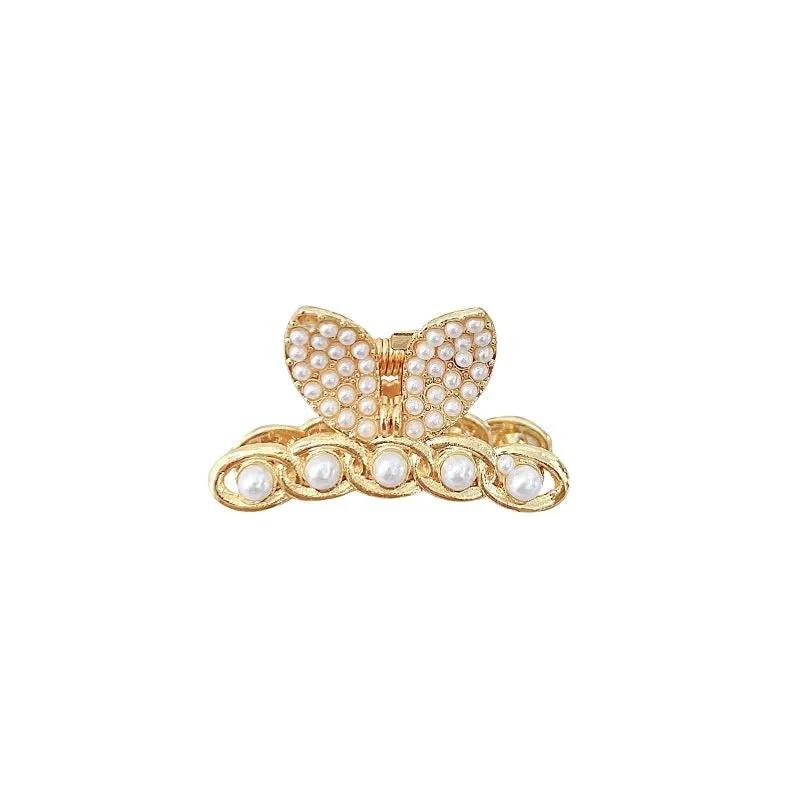Half-Tie Hairpin Women's Small And Exquisite Side Broken Hairpin Bangs Small Grab Clip  New Back Head Clip Headwear