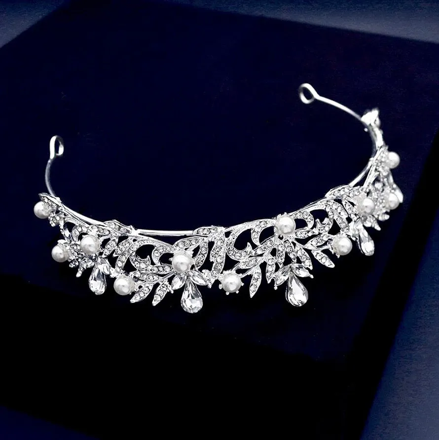 Ivory - Wedding Pearl Tiara