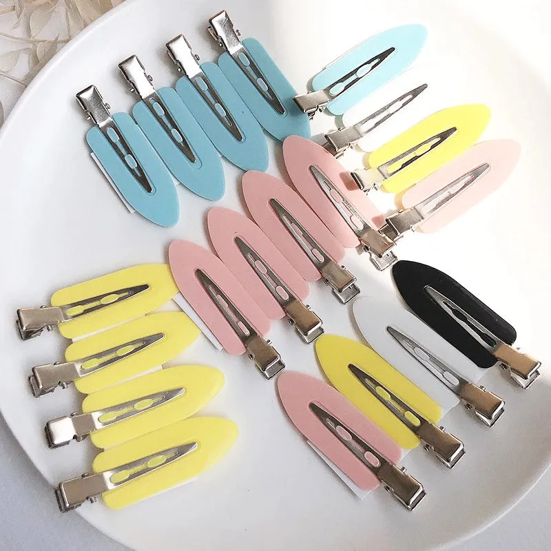 Japanese Seamless Hairpin Ouyang Nana  Bangs Clip Hair Breaking Artifact Female Hairpin Makeup Shaping Duckbill Clip