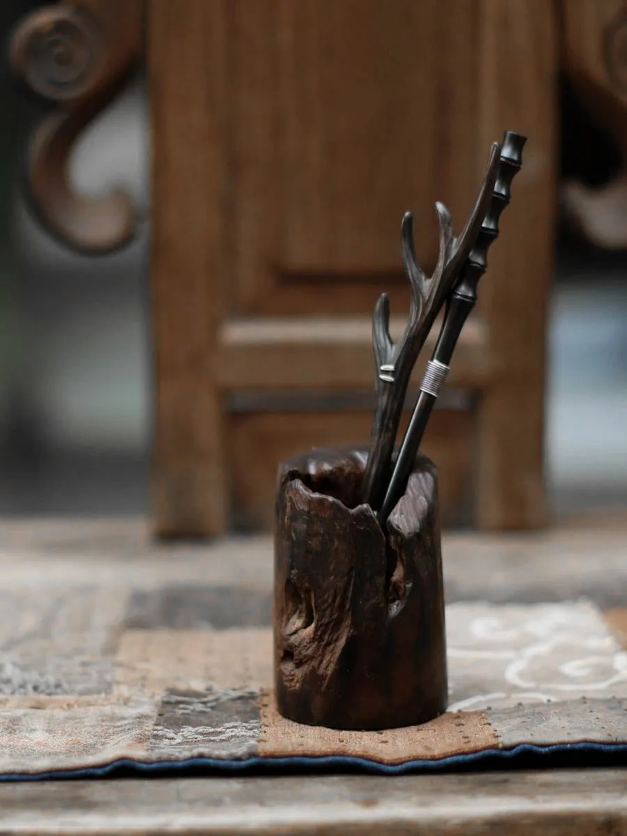 Mystic Deer | Sandalwood Hairpin