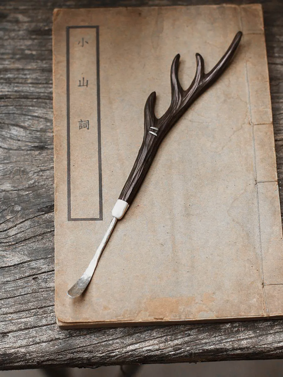 Mystic Deer | Sandalwood Hairpin