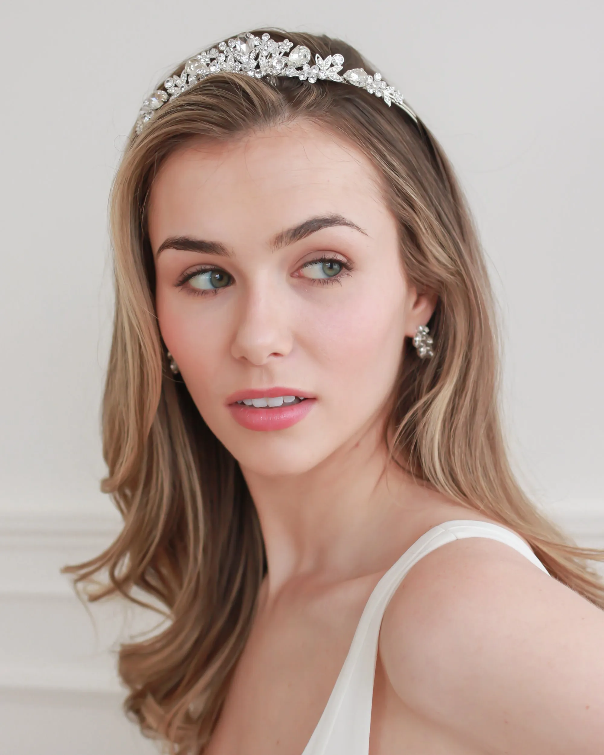 Nicolette Crystal Bridal Tiara
