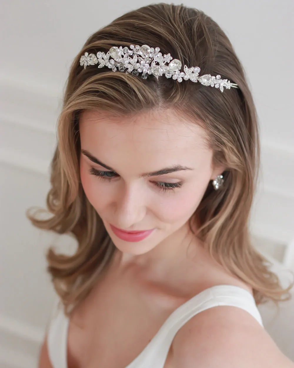 Nicolette Crystal Bridal Tiara