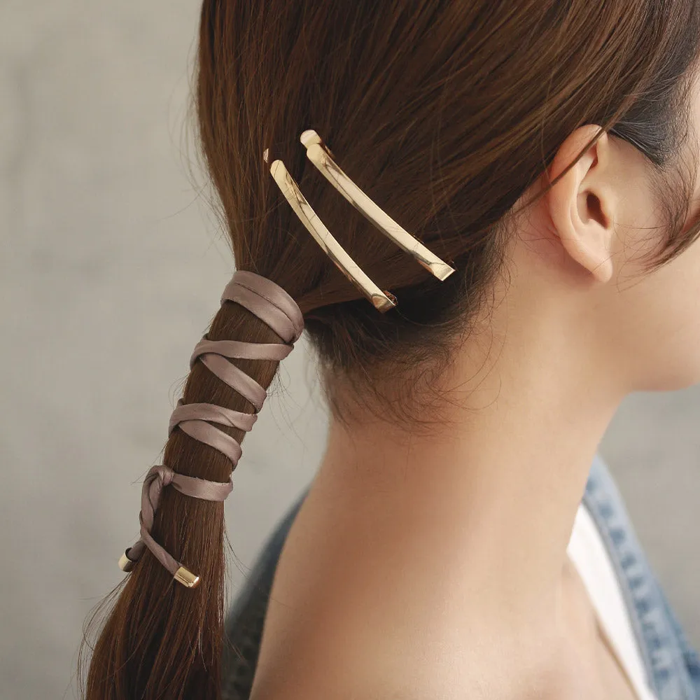 Polished Hairpin Set