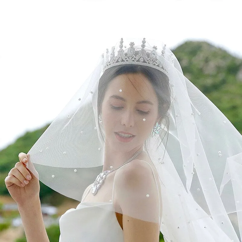 "Monaco" - French Glamour Bridal Tiara