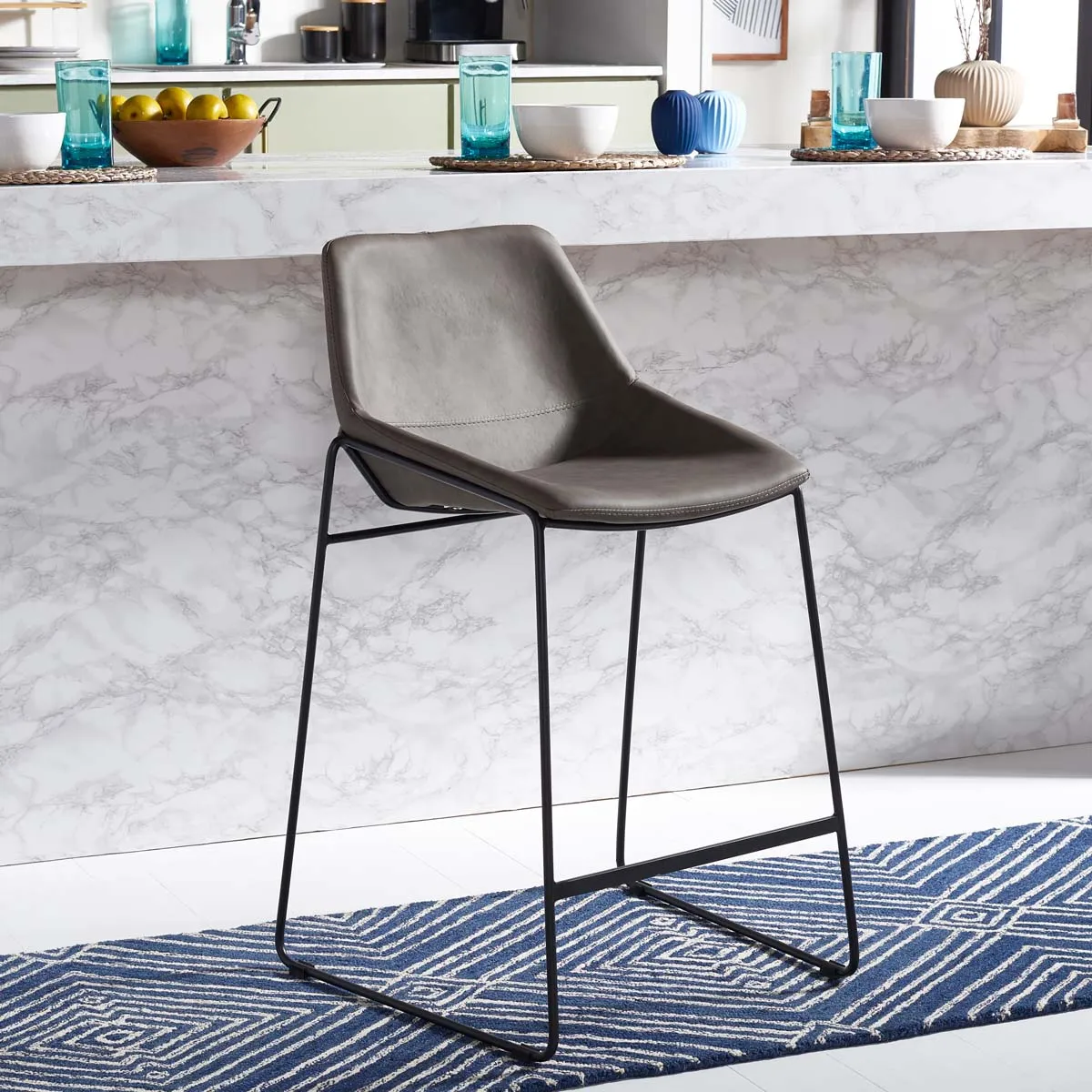 Safavieh Alexis Mid Century Counter Stool , BST3000