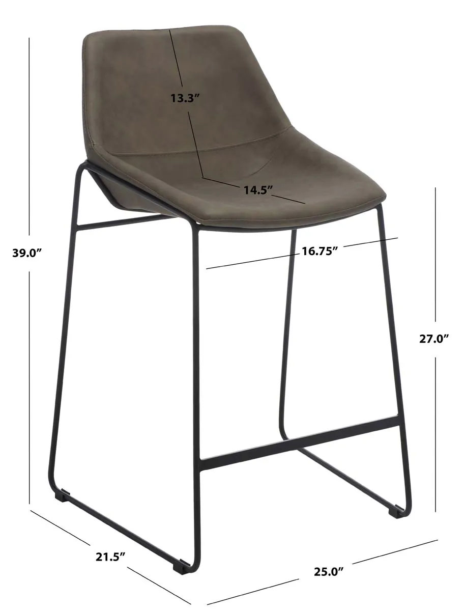 Safavieh Alexis Mid Century Counter Stool , BST3000