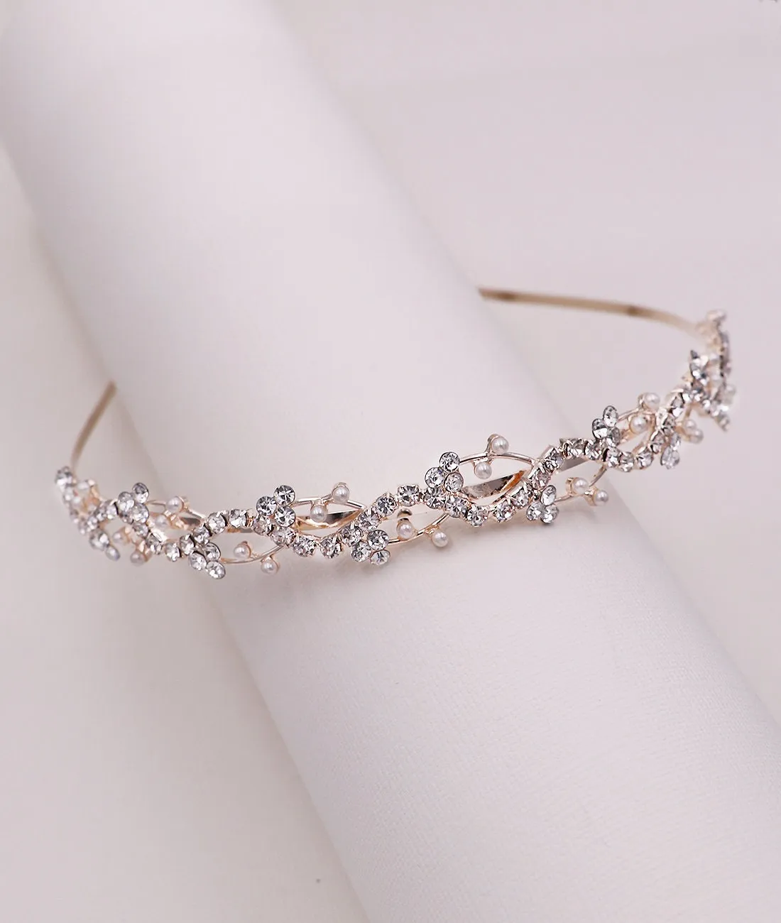 Sophia Pearl Flower Girl Tiara