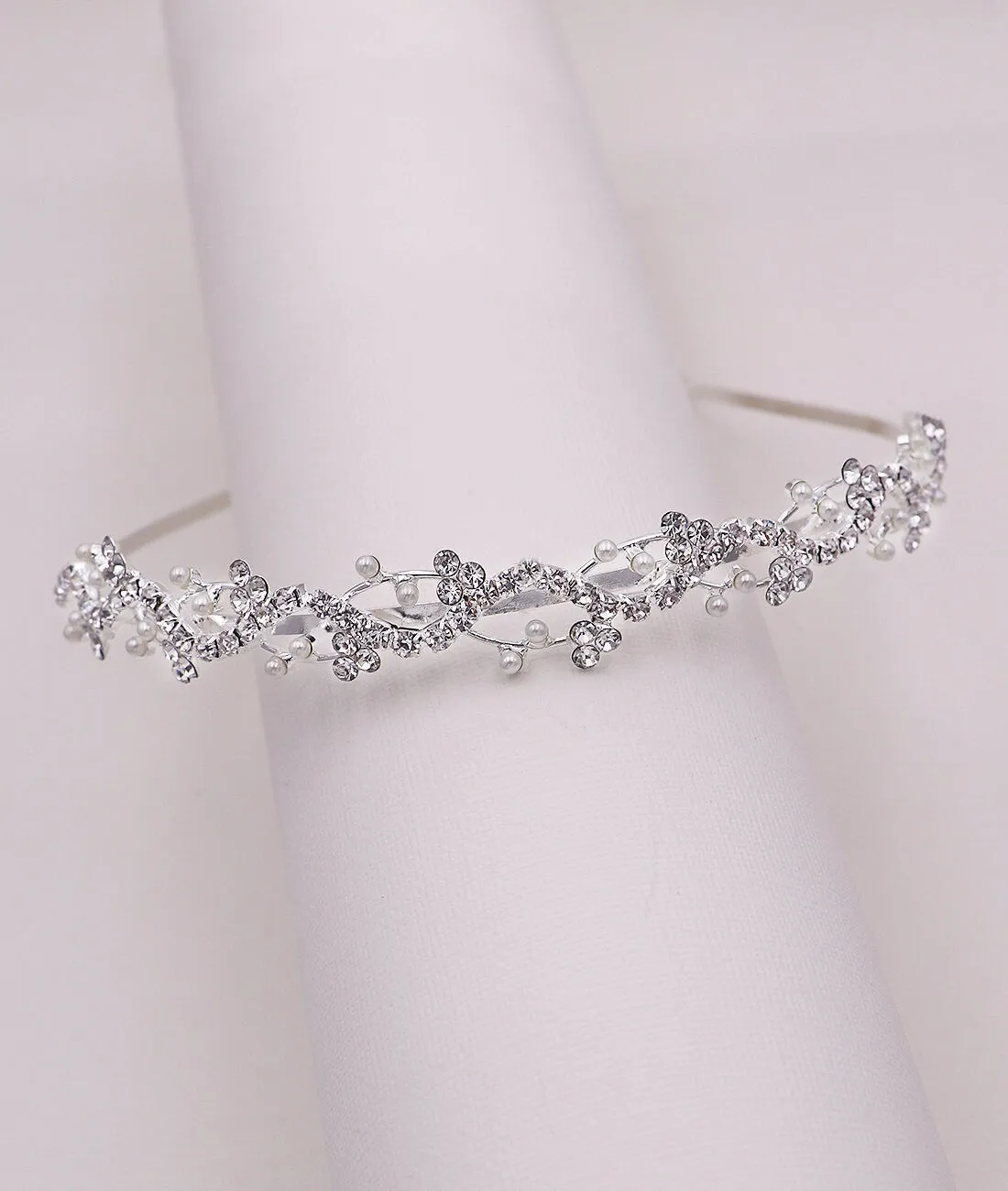 Sophia Pearl Flower Girl Tiara