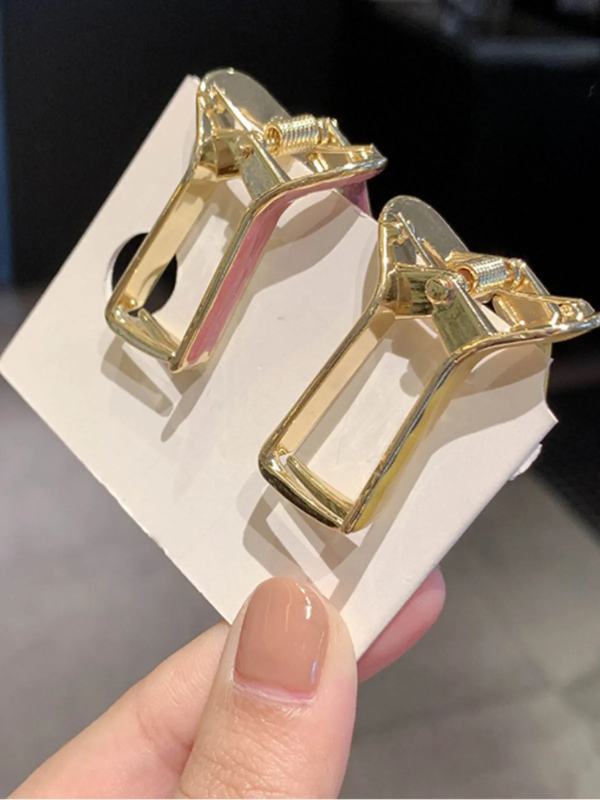 V-Shaped Claws Barrettes Hair Clips