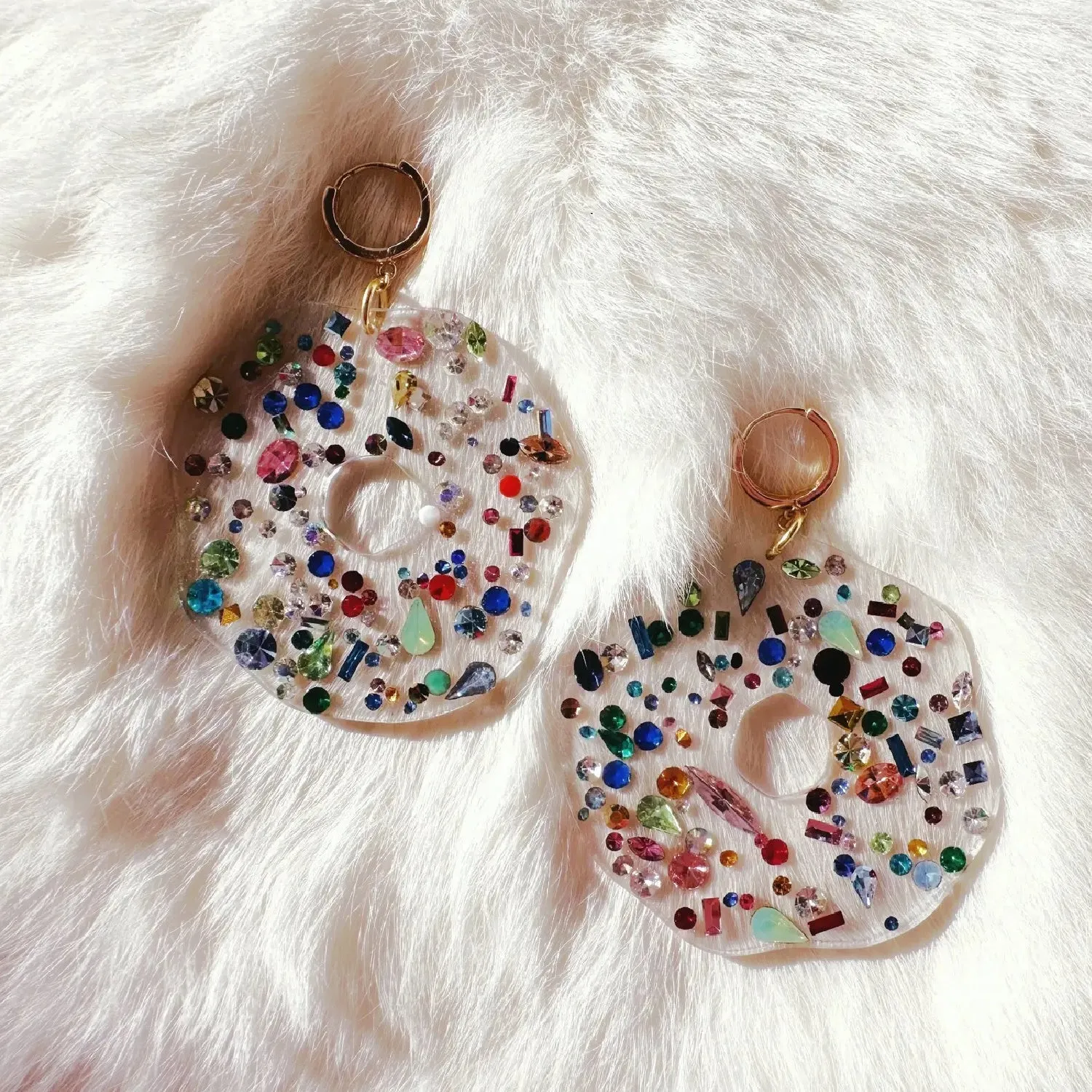 Vintage Rhinestone Margaux Earrings