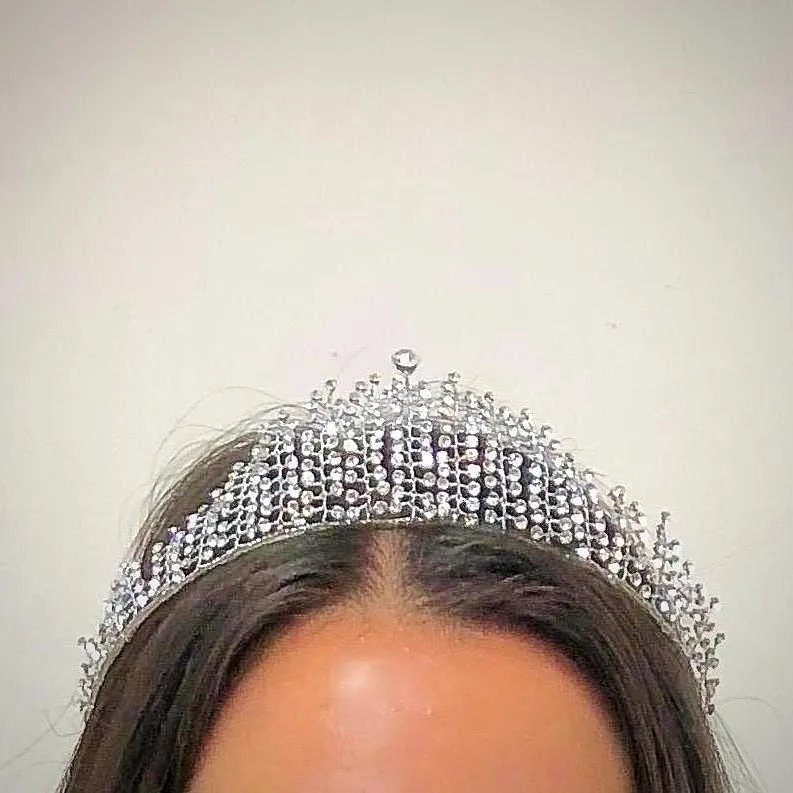 Wedding Headband Bridal Tiara Sterling Silver
